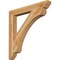 Ekena Millwork Legacy Slat Rough Sawn Bracket, Western Red Cedar, 4"W x 34"D x 34"H BKT04X34X34LEC06RWR - alternate 1